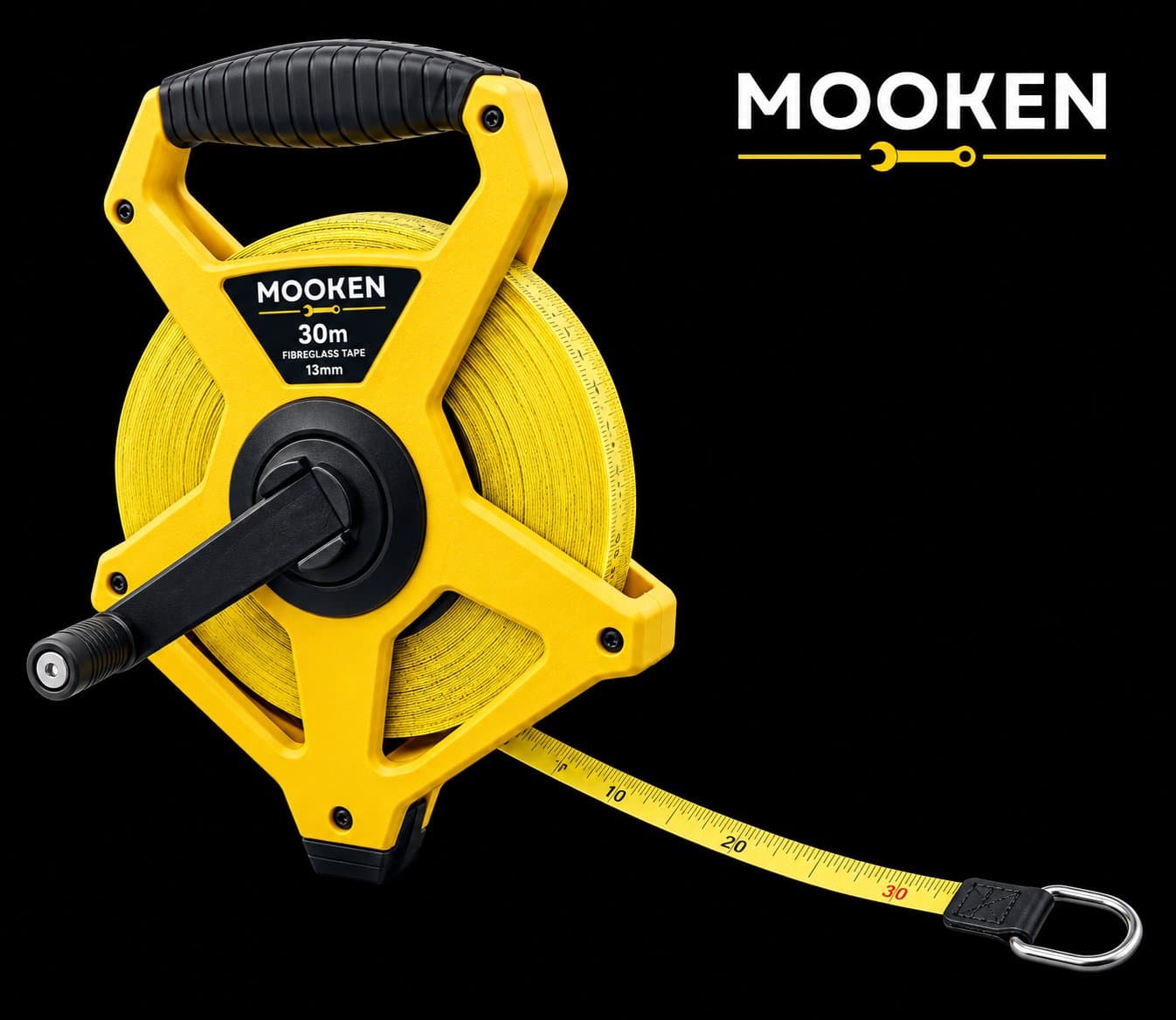 Measuring Tape 30m - Fibreglass Open Reel