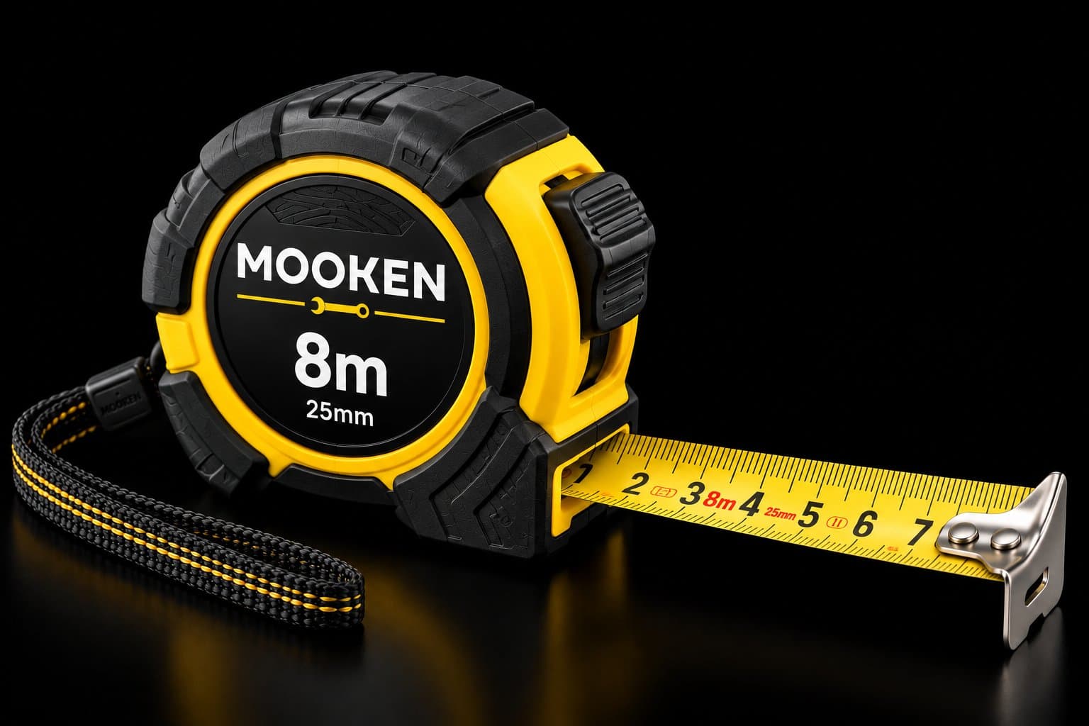 Measuring Tape 8m - Steel Heavy-Duty