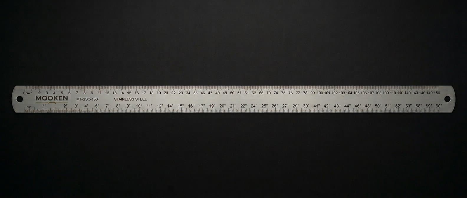 Steel Scale 150cm