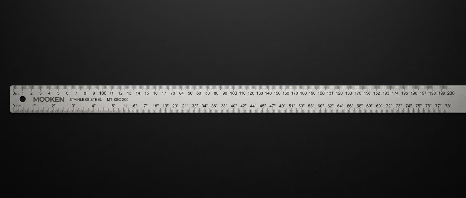 Steel Scale 200cm